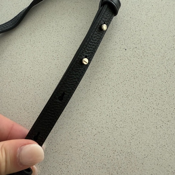 NWT Kate Spade Black and White Checkered Crossbody Bag - Picture 4 of 12